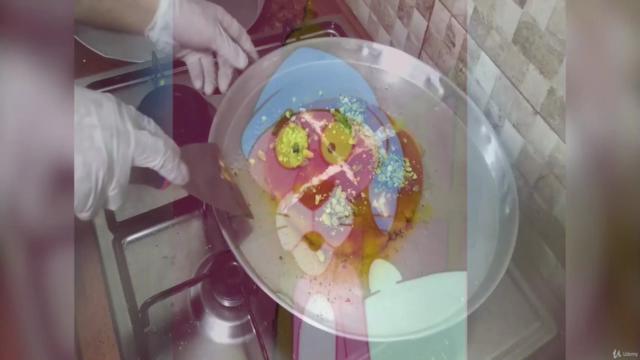 Learn how to make Arabic Eastern Sweets Kunafa /Konafa كنافة – Screenshot 2
