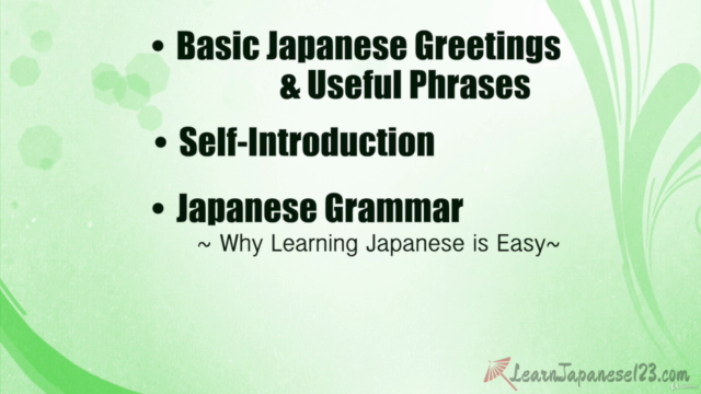 Basic Japanese Course – Screenshot 2