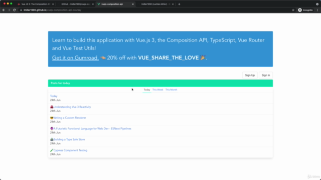 Vue JS 3: The Composition API (Inc Script Setup, TypeScript) - Screenshot_04