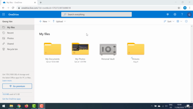 Microsoft OneDrive - Essential Training Course For Beginners - Screenshot_01