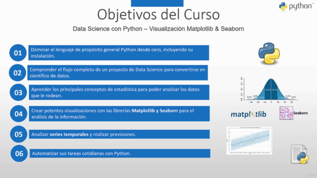 Data Science con Python – Visualización Matplotlib & Seaborn – Screenshot 2