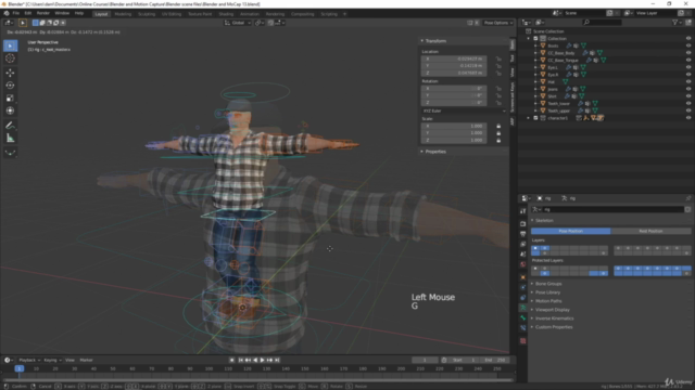 Blender and Motion Capture – Screenshot 1