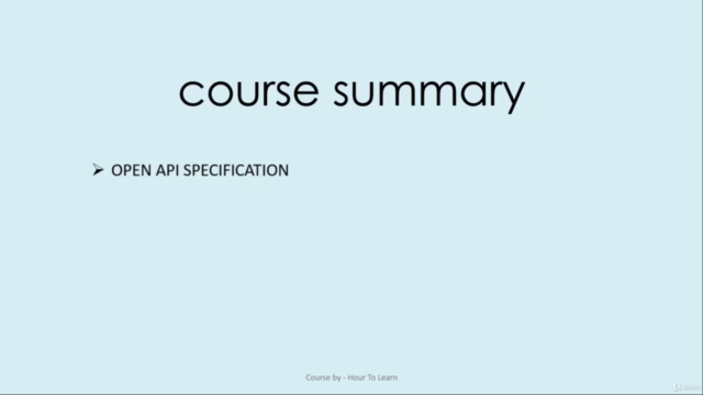 Learn Open API Specification (SWAGGER) - FOR BEGINNERS(2020) – Screenshot 1