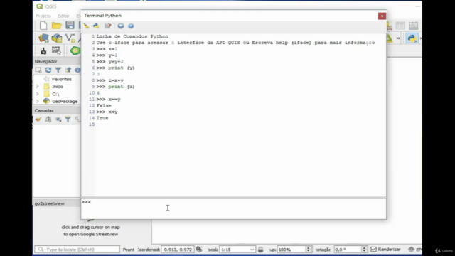Introdução ao Python com QGIS – Screenshot 2