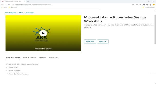 Azure Kubernetes Service DevOps – Screenshot 1