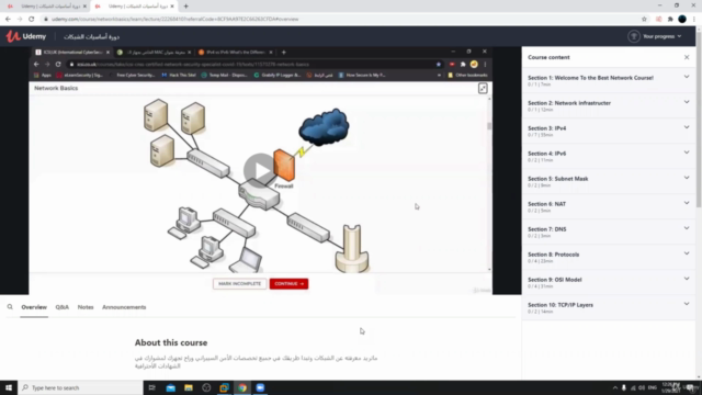 دورة أساسيات الشبكات – Screenshot 1