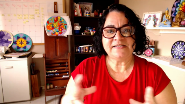 Curso de criação de mandalas avançado – Screenshot 1