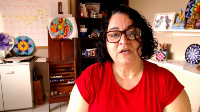 Curso de criação de mandalas avançado – Screenshot 3