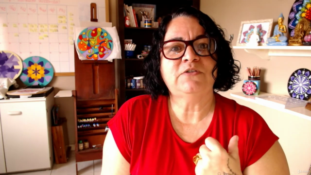 Curso de criação de mandalas avançado – Screenshot 4