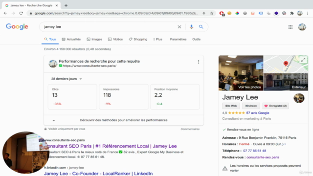 Google My Business & Avis [Guide Complet en 17 étapes -2022] – Screenshot 1