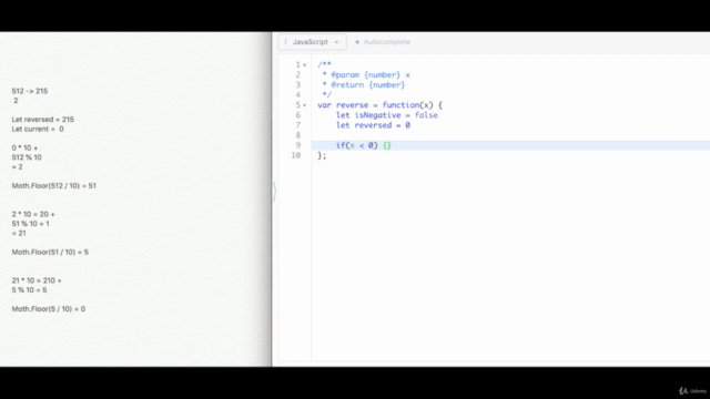 LeetCode with JavaScript and Data Structures + Algo [2023] – Screenshot 3