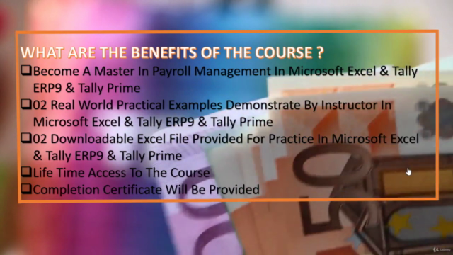 Complete Payroll Management in Excel &TALLY ERP9 &TallyPrime – Screenshot 4