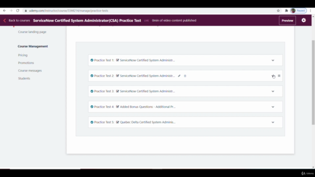 ServiceNow Certified System Administrator(CSA) Xanadu – Screenshot 1
