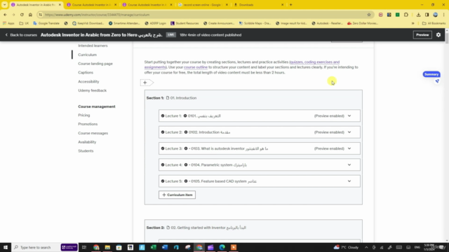 تعلم from Zero to Hero Autodesk Inventor بالعربي – Screenshot 1