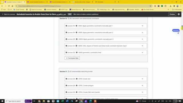تعلم from Zero to Hero Autodesk Inventor بالعربي – Screenshot 2