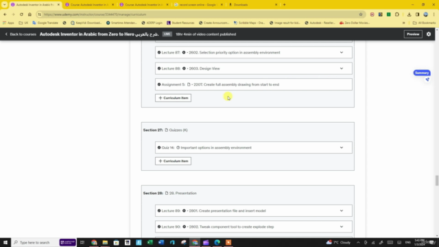تعلم from Zero to Hero Autodesk Inventor بالعربي – Screenshot 4