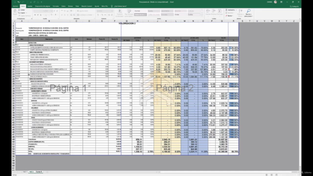 Valorizaciones de Obra en excel y curva S – Screenshot 3