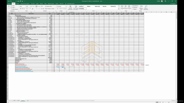 Valorizaciones De Obra En Excel Y Curva S Free Course 7529