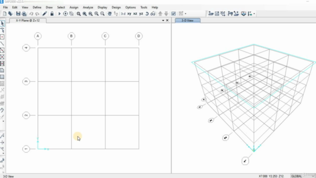 SAP2000 FOR BEGINNERS – Screenshot 1