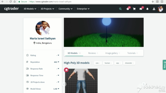 Blender 3D: Create , Animate and Sell Game objects – Screenshot 1