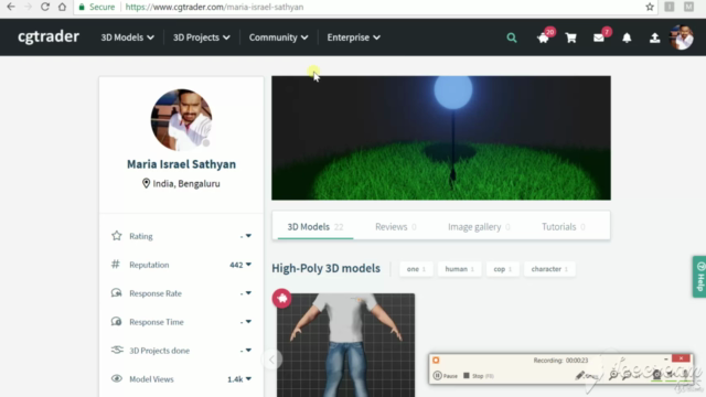 Blender 3D: Create , Animate and Sell Game objects – Screenshot 3