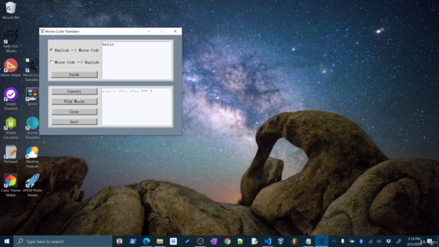 The Art of Doing: Create 10 Python GUIs with Tkinter Today! – Screenshot 2