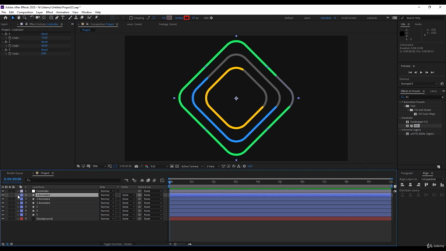 After Effects: Amazing Infographics and Data Visualization – Screenshot 4