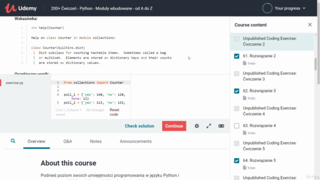 Moduły i pakiety wbudowane w języku Python - Ćwiczenia - Screenshot_03