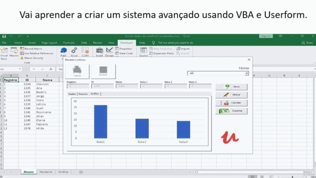 Curso de Excel do Básico ao Avançado, Macro e VBA + Power BI – Screenshot 4