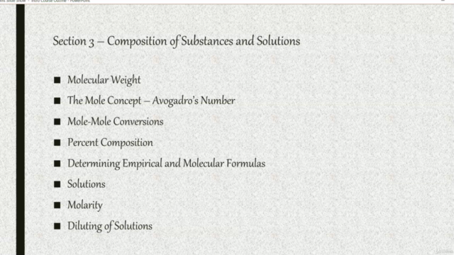 Dr. K's Complete First Semester General Chemistry I Course – Screenshot 2
