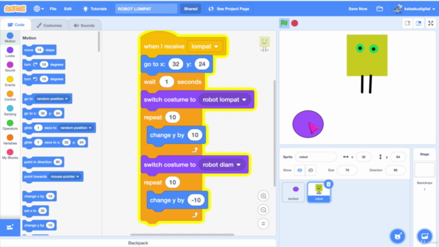 Pengenalan Ayo Bermain Coding dengan Scratch Programming – Screenshot 3