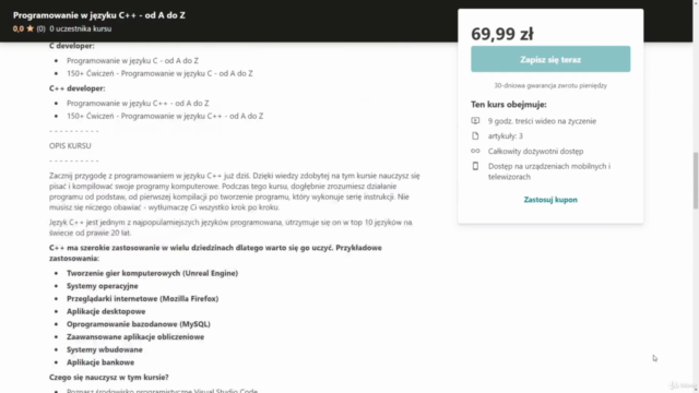 Programowanie w języku C++ - od A do Z – Screenshot 3
