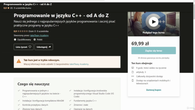 Programowanie w języku C++ - od A do Z – Screenshot 4