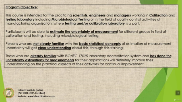 MEASUREMENT UNCERTAINTY - FOR ALL ISO/IEC 17025 LABORATORY – Screenshot 2