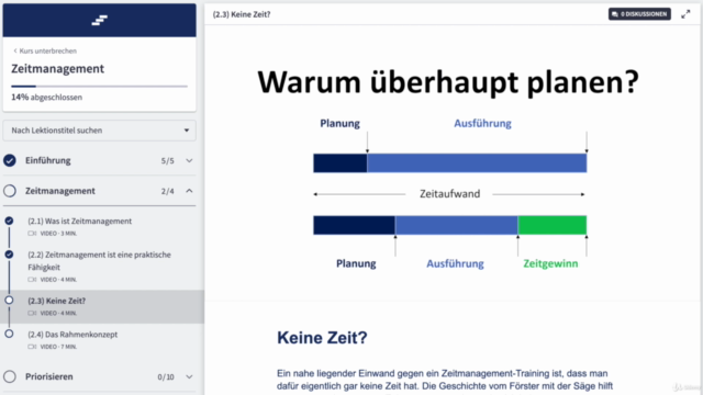 Zeitmanagement – Screenshot 4
