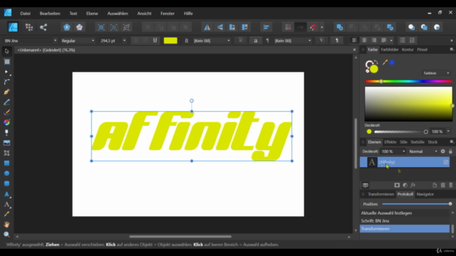Affinity Designer - Der Komplettkurs für Einsteiger - Screenshot_03