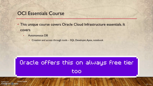 Oracle Cloud Infrastructure (OCI) - Essentials – Screenshot 1