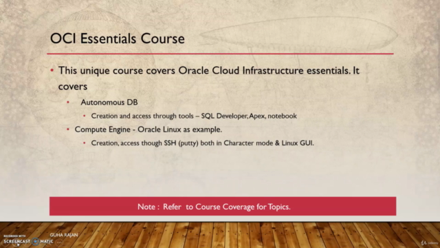 Oracle Cloud Infrastructure (OCI) - Essentials – Screenshot 2