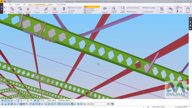 Tekla Structures Essential Training for Intermediate – Screenshot 3