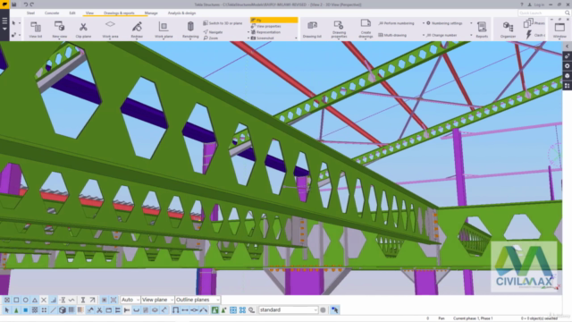 Tekla Structures Essential Training for Intermediate – Screenshot 4