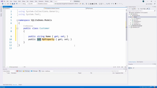 Xamarin Forms y SQLite para Android, iOS y UWP 2020 – Screenshot 1