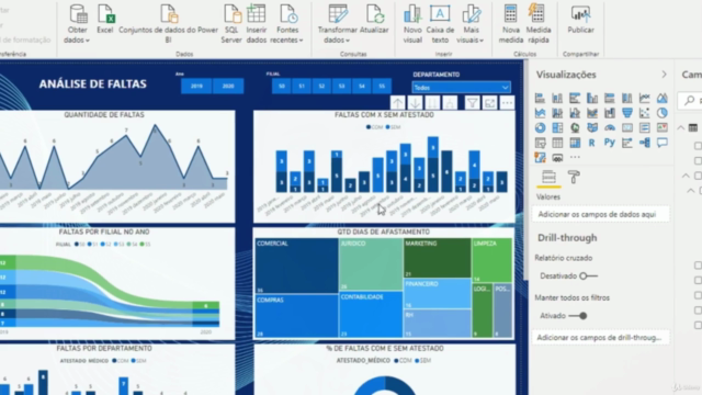 Microsoft Power BI para profissionais de Recursos Humanos – Screenshot 2