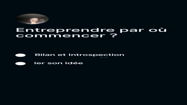 Entreprendre, par où commencer? Clémentine TROUBAT – Screenshot 2