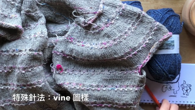 Vine Cardigan Knitting Tutorial(Vine開襟外套編織英文解析) – Screenshot 1