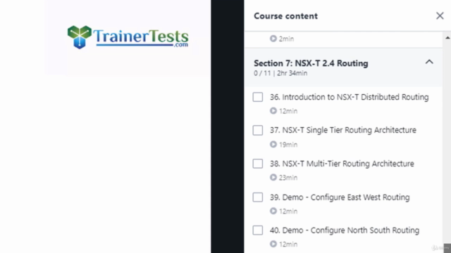 Clear and Simple NSX-T 2.4 (VCP-NV 2020) – Screenshot 2