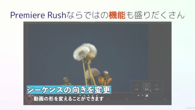 【Premiere Rush初心者向け】1時間で学べる!動画編集の基本と応用テクニック集 – Screenshot 1