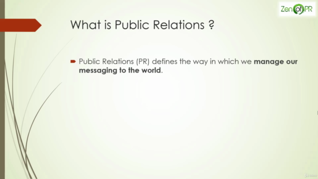 Public Relations Master Professional Certificate – Screenshot 1