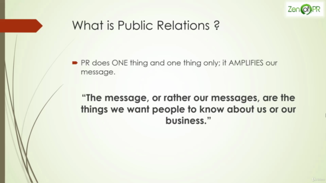 Public Relations Master Professional Certificate – Screenshot 4
