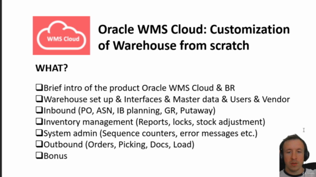 Oracle WMS Cloud (Logfire)- Customize Warehouse from scratch – Screenshot 2