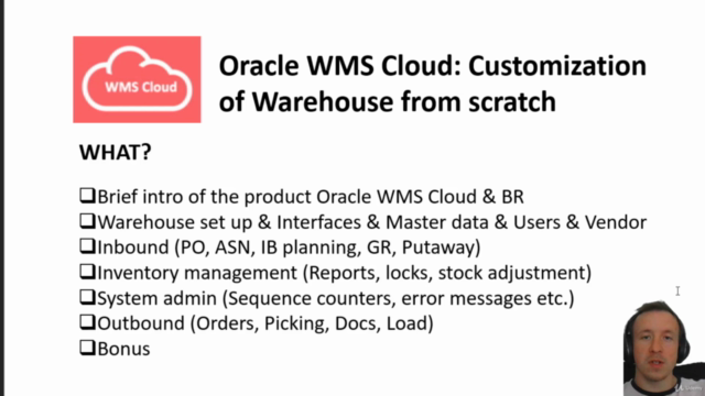 Oracle WMS Cloud (Logfire)- Customize Warehouse from scratch – Screenshot 3